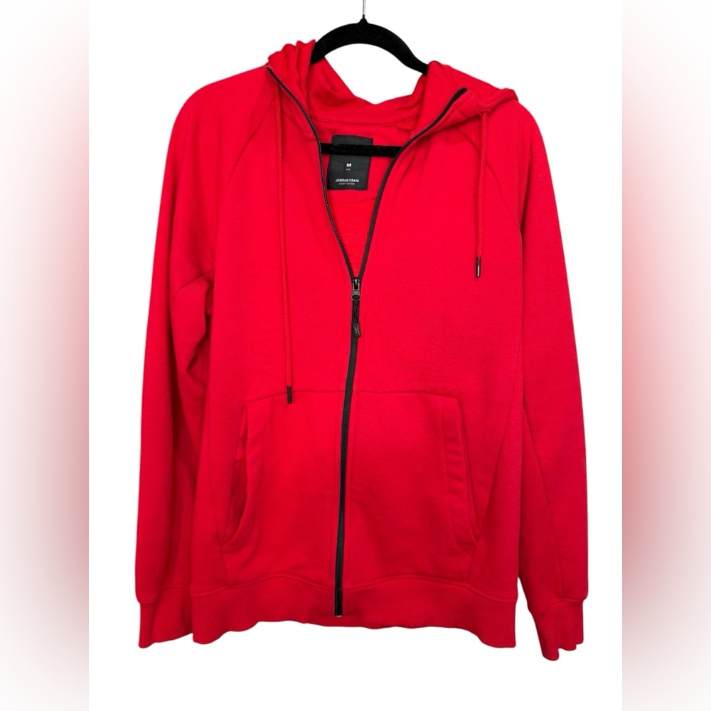 Jordan Craig Legacy Edition Red Zip-Up Hoodie size M‎